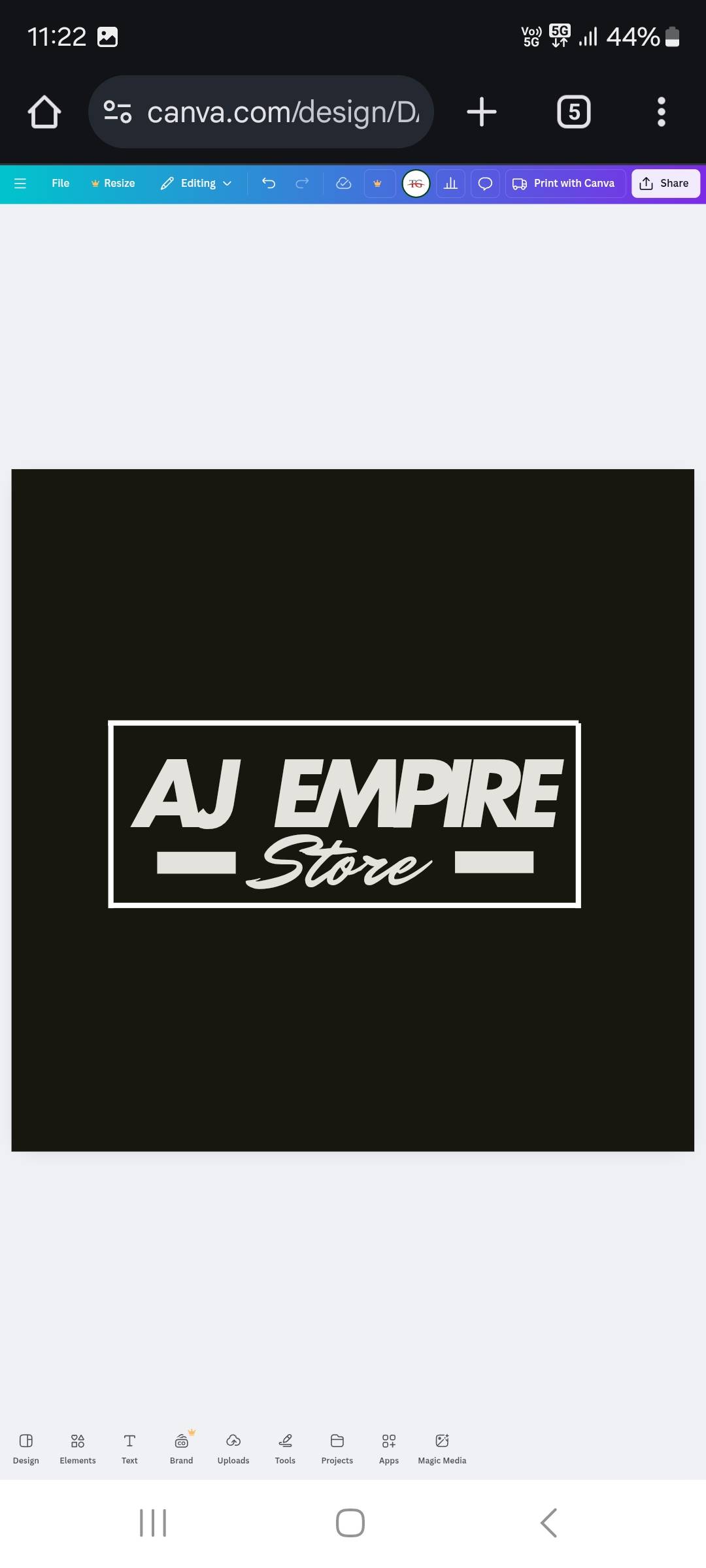 store logo